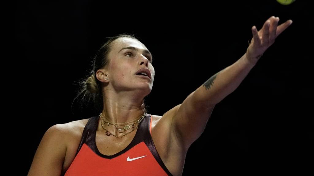 Kann weiterhin nach ihrem ersten WTA-Masters-Titel greifen: Aryna Sabalenka