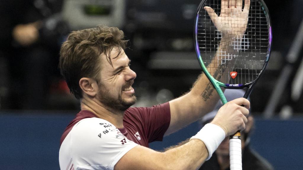 Emotional: Im letzten Jahr wurde Stan Wawrinka von den Fans in der St. Jakobshalle gefeiert