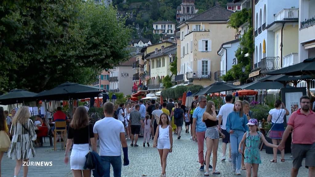 Hohe Übernachtungszahlen im Tessin