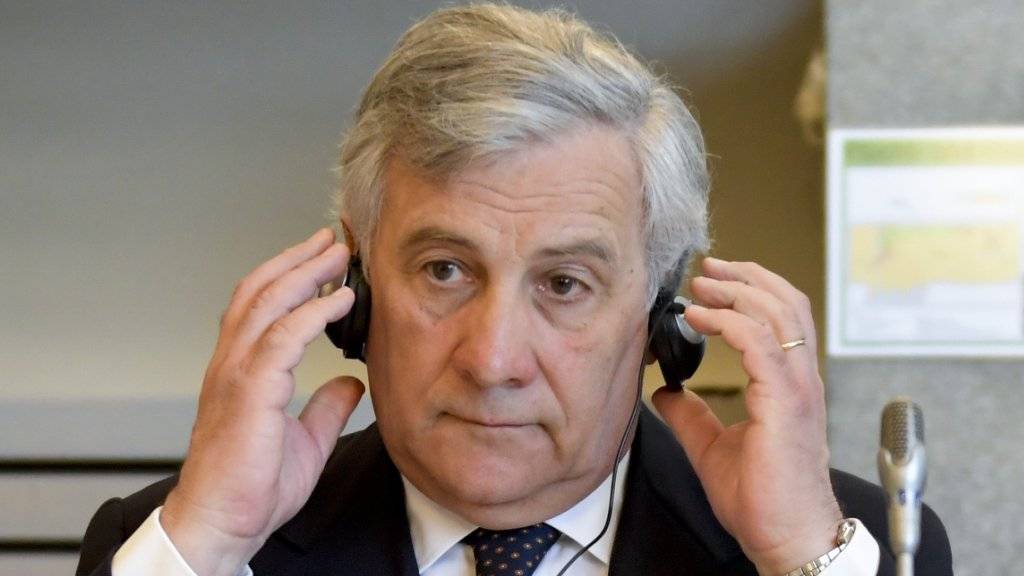 Der EU-Parlamentspräsident Antonio Tajani sagt in einem Interview, die EU-Mitgliedstaaten sollten nicht nur auf ihre eigenen Interessen schauen. (Archivbild)