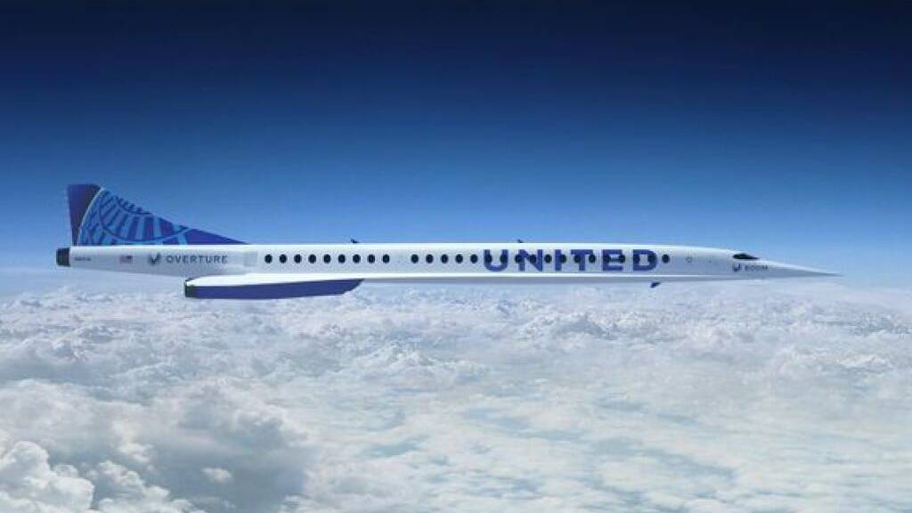 Die Concorde-ähnliche Overture soll doppelt so schnell fliegen wie die derzeit schnellsten Linienmaschinen.