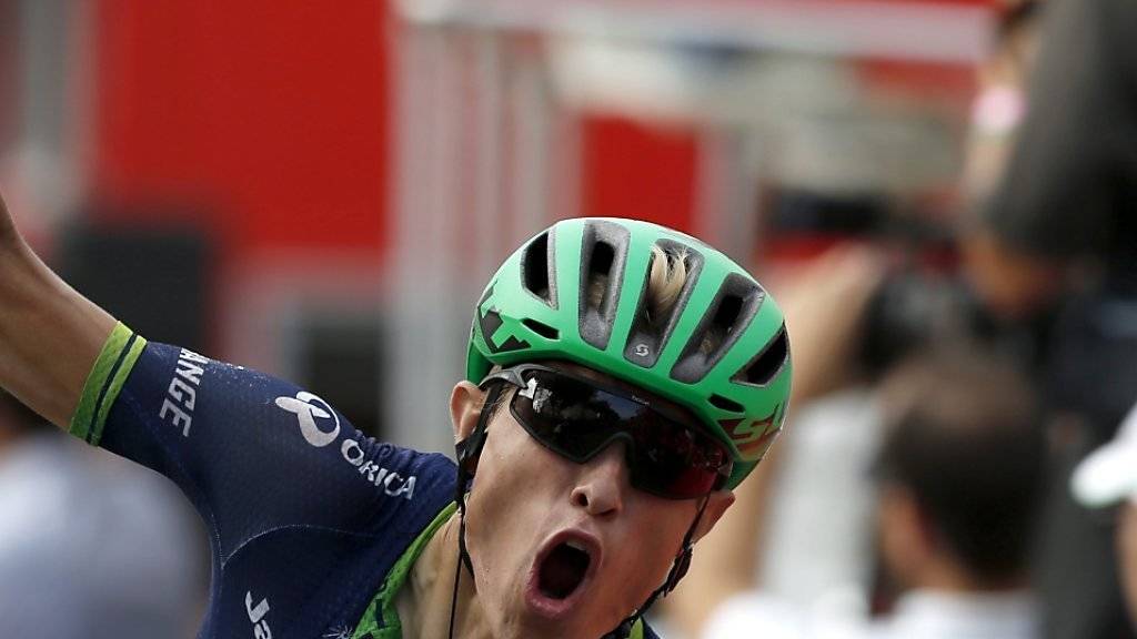 Magnus Cort Nielsen beschert dem Team Orica-BikeExchange den dritten Sieg in der aktuellen Vuelta.