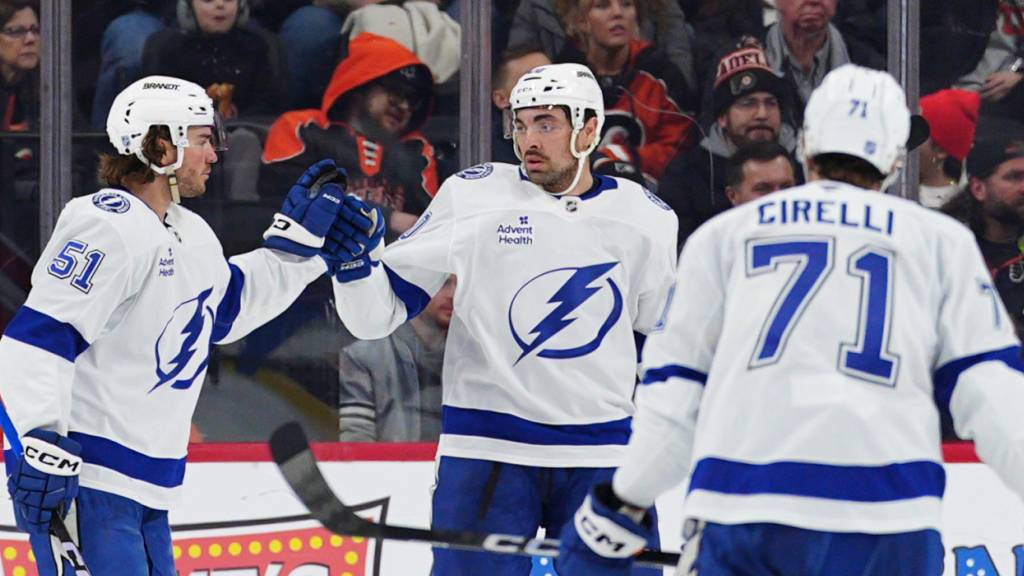 Tampa Bay Lightning gewinnt zum neunten Mal in Folge