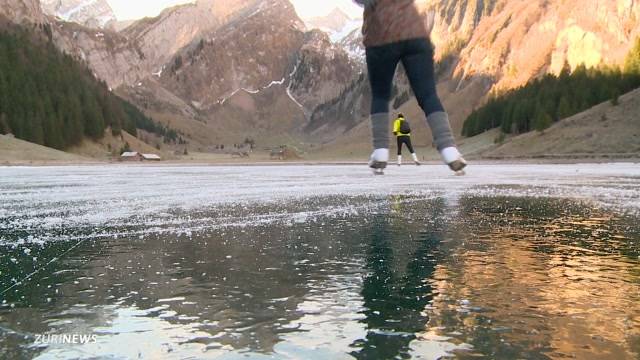 Schwarzeis lockt auf Bergseen