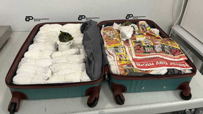 Drogenkurier mit 42 Kilo Khat am Flughafen Zürich verhaftet