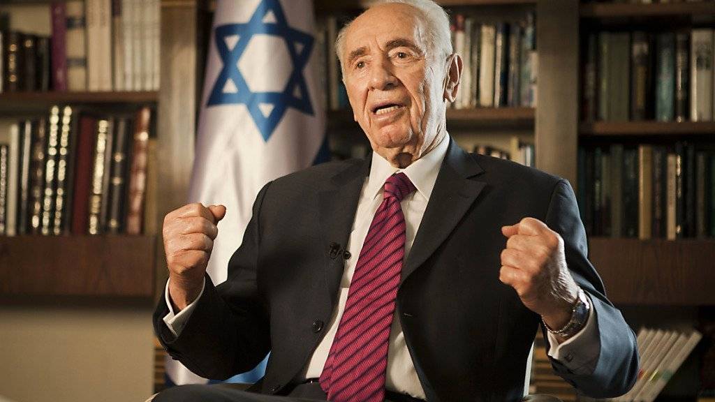 Israels Ex-Präsident Schimon Peres liegt nach einem Schlaganfall auf der Intensivstation. (Archiv)
