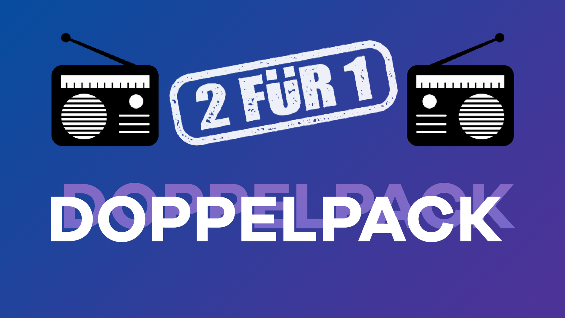 Radio 32 Doppelpack-Tag