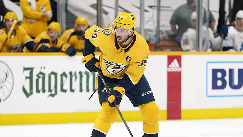 Volle Konzentration auf die K.o.-Phase: Nashville-Captain Roman Josi greift mit seinem Team in der Nacht auf Dienstag erstmals in die NHL-Playoffs ein