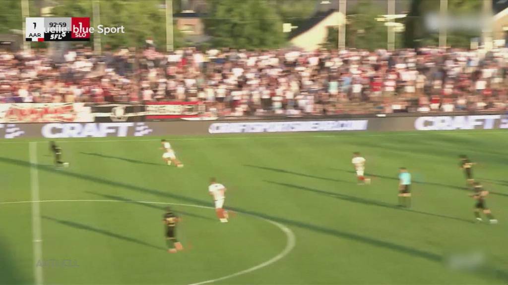 Hoffnung: Nach der klaren Startniederlage holt sich der FC Aarau den ersten Punkt der neuen Saison