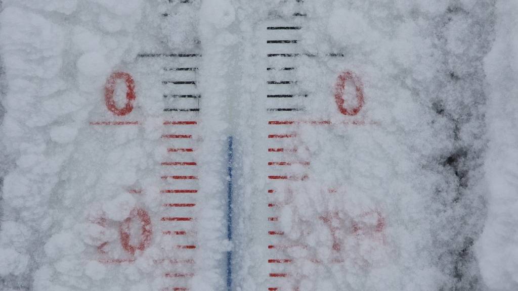 Die Temperaturen erreichen am Mittwoch im FM1-Land vielerorts höchstens den Nullpunkt.