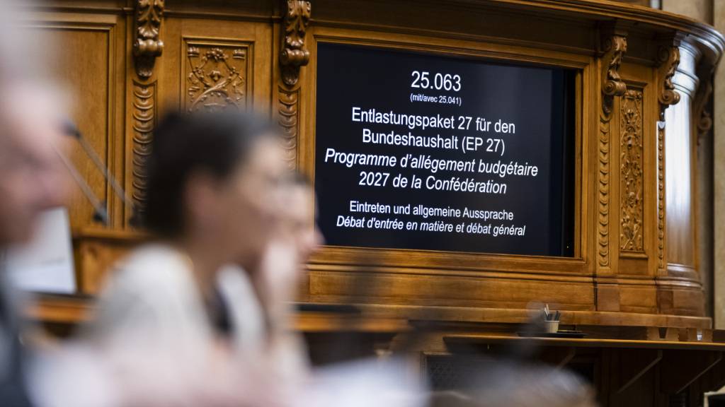 Das Entlastungspaket für den Bundeshaushalt ist umstritten. Ein allfälliges Referendum dagegen birgt für die Linke jedoch Risiken. (Archivbild)