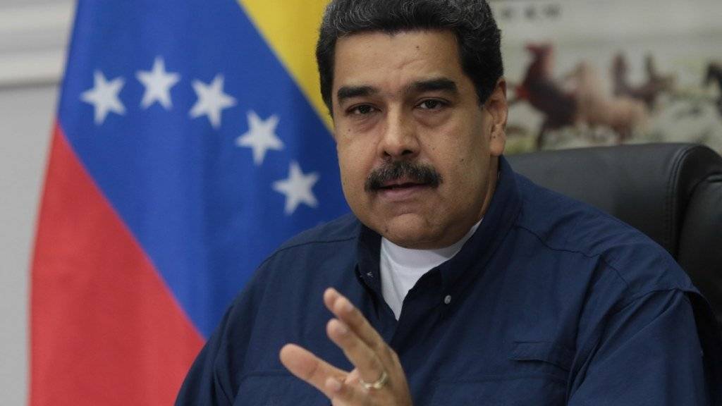 Der venezolanische Präsident Nicolas Maduro sieht sich und seine Anhänger wie Juden verfolgt. (Archivbild)