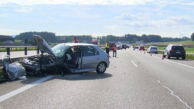 Zwei Verletzte nach Geisterfahrt