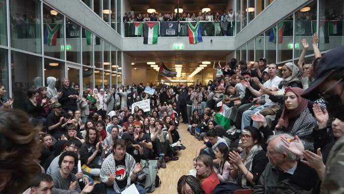 Uni Lausanne besetzt: Pro-palästinensische Studis wollen nicht gehen