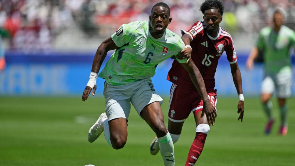 Denis Zakaria kommt nach dem Auftakt gegen Katar im Sechzehntelfinal gegen Algerien zu seinem zweiten Einsatz