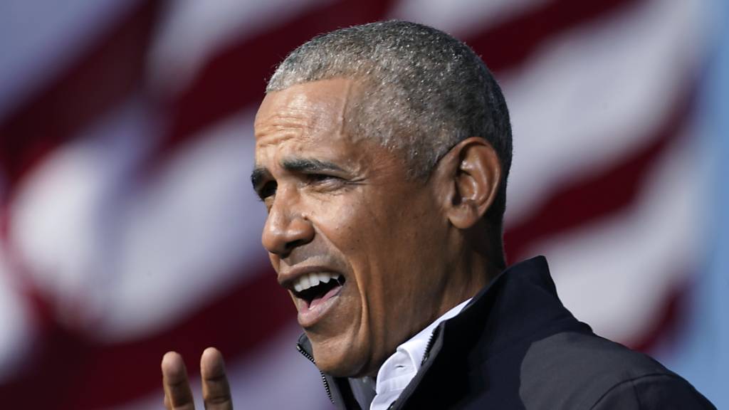 Ex-US-Präsident Barack Obama ruft die Amerikaner dazu auf, Joe Biden zu unterstützen. Foto: Brynn Anderson/AP/dpa