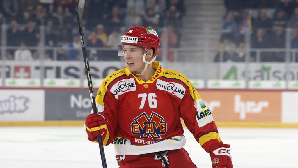 Jere Sallinen brachte die Bieler in Führung