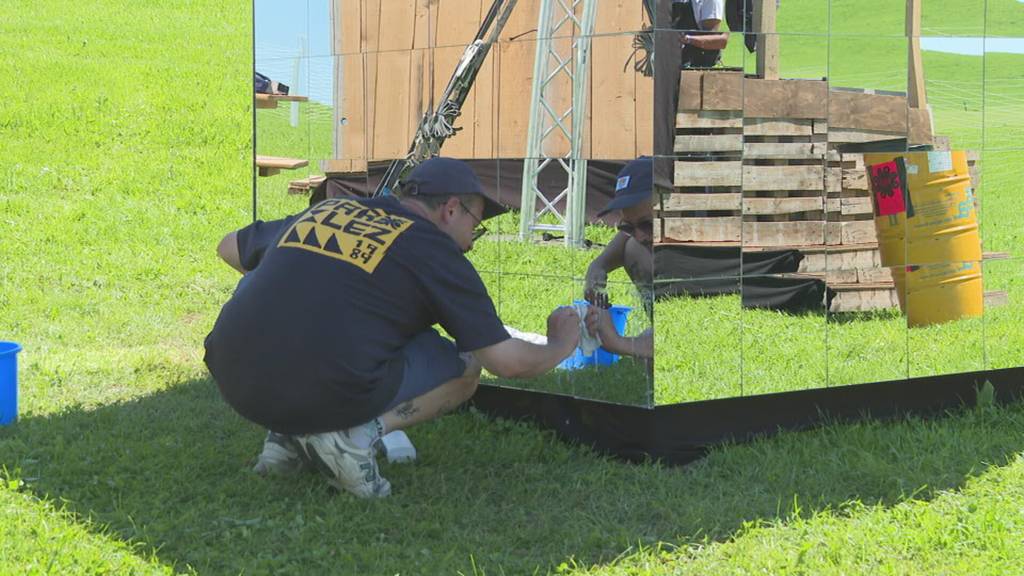 Festival-Aufbau: Eggersrieter «Sur Le Lac» steht in den Startlöchern