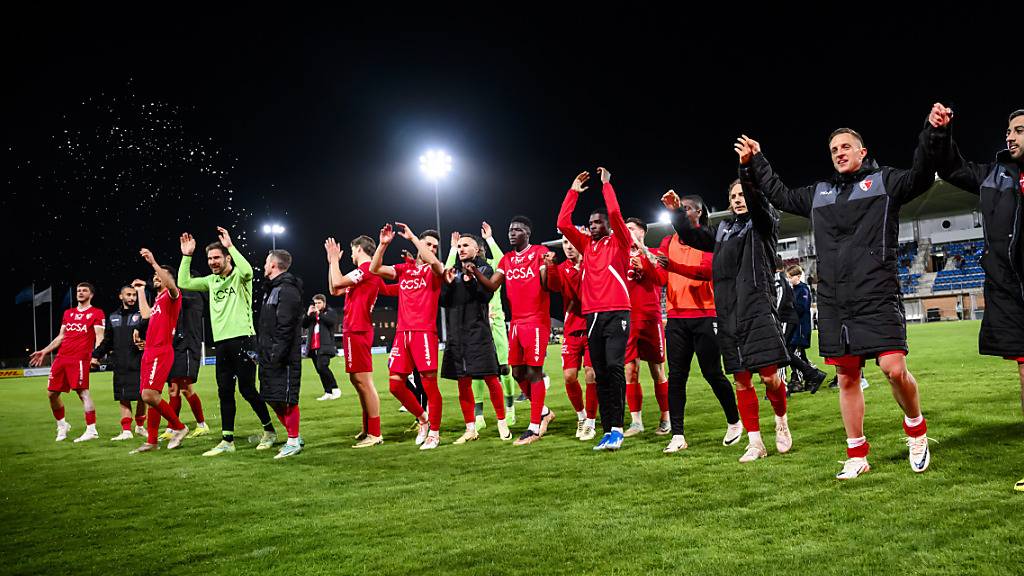 Der FC Sion feierte einen wichtigen Sieg in Nyon