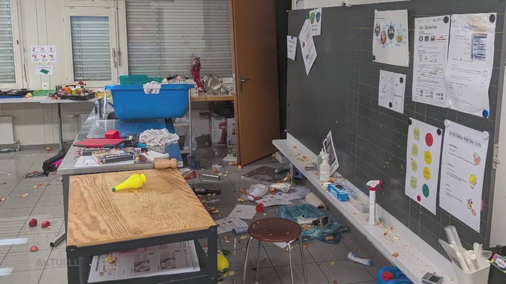 Riesiges Chaos: Vandalen verwüsten in Wohlen das Schulhaus Junkholz