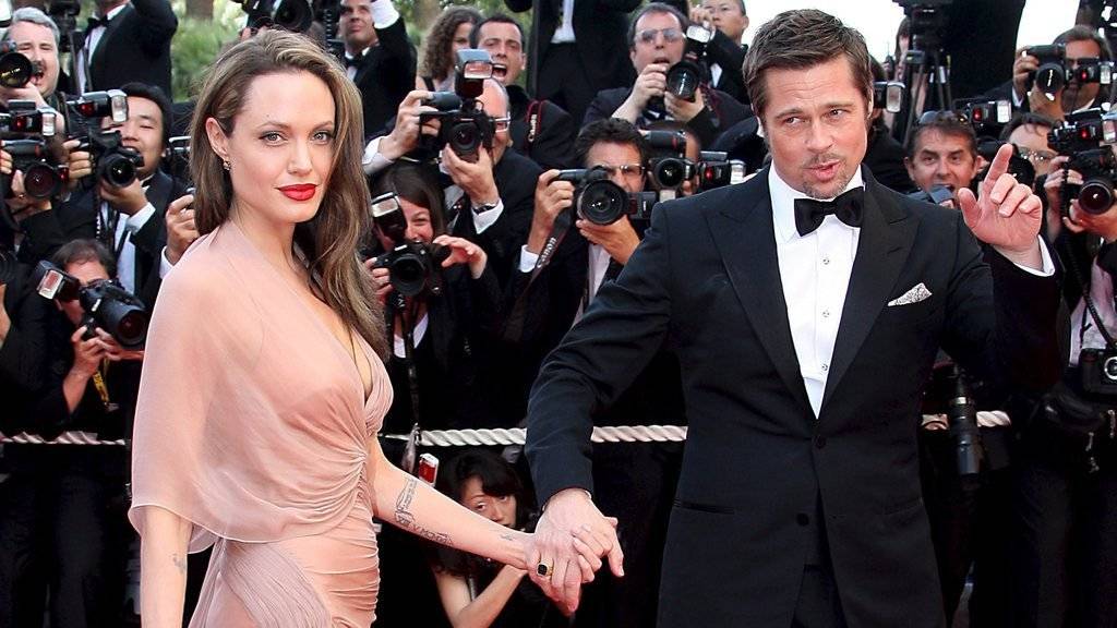 US-Boulevardmedien sind überzeugt: Brad Pitt und Angelina Jolie steht ein wüster Kampf um die sechs Kinder bevor. (Archivbild)