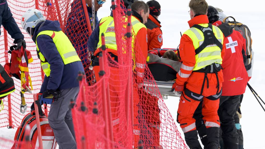 Michelle Gisin wird noch heute an Halswirbelsäule operiert