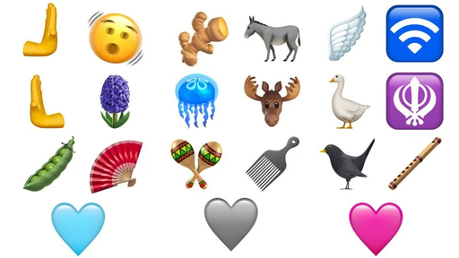 Diese 21 Emojis kommen mit Apples neuem iPhone-Betriebssystem