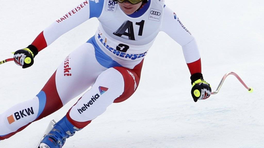 Fabienne Suter war auch im zweiten Training in Garmisch die bestklassierte Schweizerin