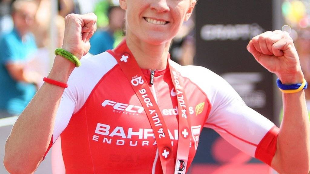 Daniela Ryf entschied innerhalb von acht Tagen zwei Ironman-Rennen zu ihren Gunsten