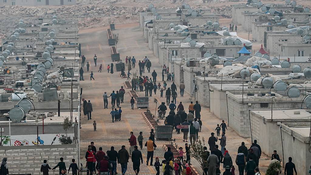 Ein Flüchtlingslager im Norden Syriens. (Archiv-/Symbolbild)