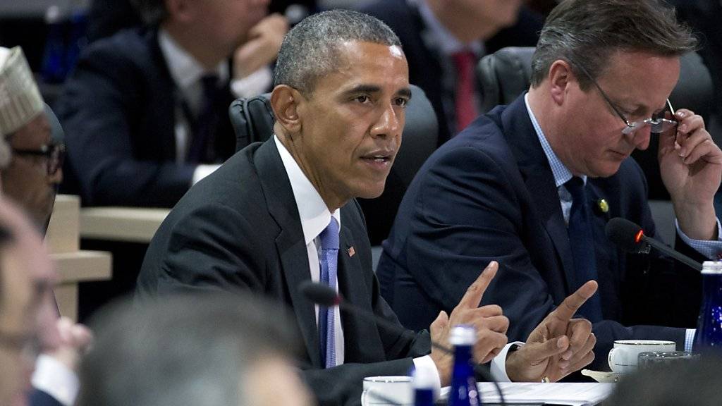 Barack Obama (Mitte) warnt vor den Gefahren von nuklearen Substanzen in den Händen von Dschihadisten.