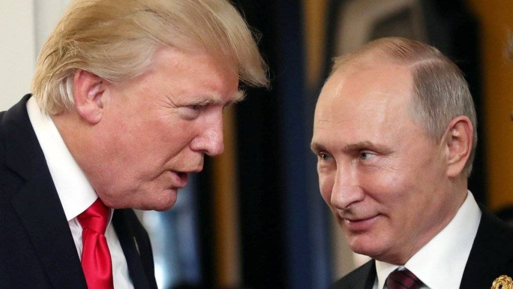 Sprachen über bilaterale Beziehungen: US-Präsident Donald Trump und Russlands Präsident Wladimir Putin. (Archivbild)