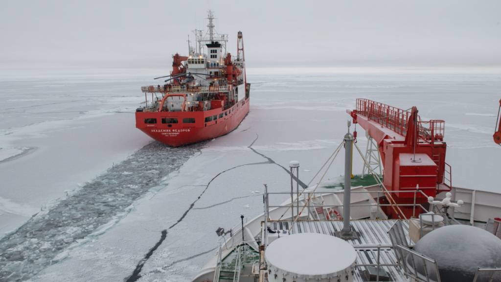 Mitarbeitende auf dem deutschen Forschungsschiff haben in der Antarktis eine bislang unbekannte Mini-Insel entdeckt. (Archivbild)