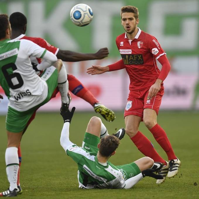 FC St.Gallen gelingt Siegestreffer