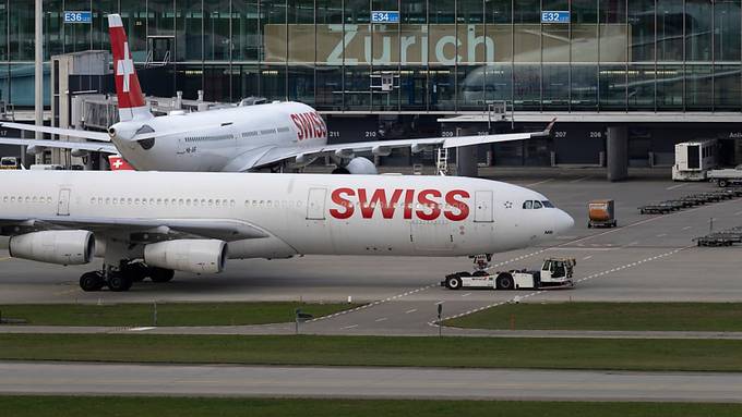 Airbus der Swiss muss Start abbrechen – abgeschleppt