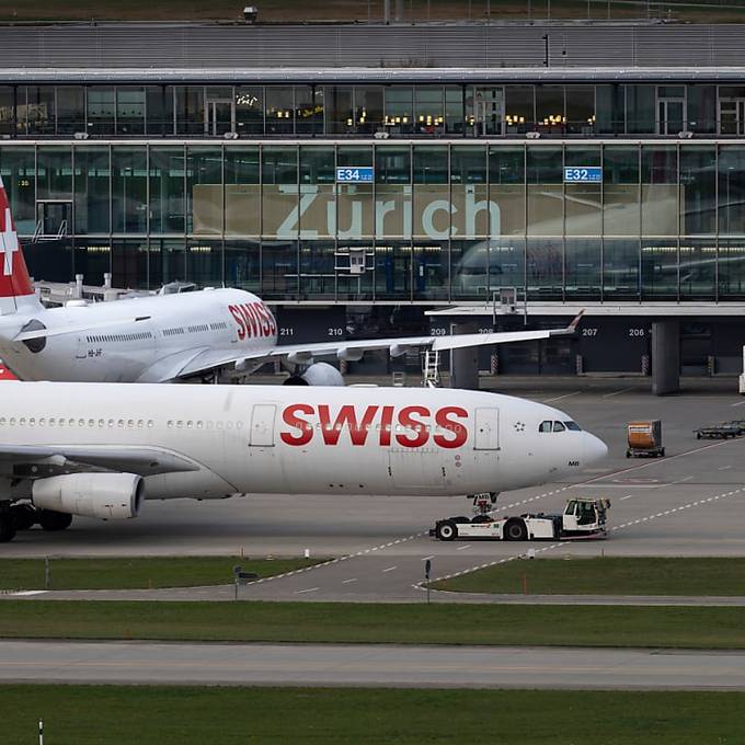 Airbus der Swiss muss Start abbrechen – abgeschleppt