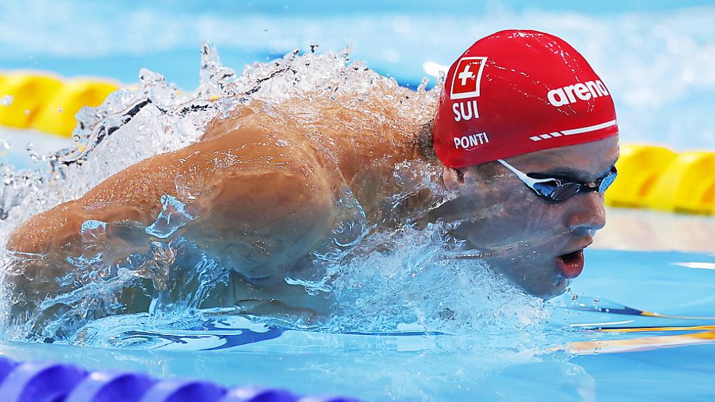 Pfeilschnell unterwegs: der Tessiner Schwimmer Noè Ponti