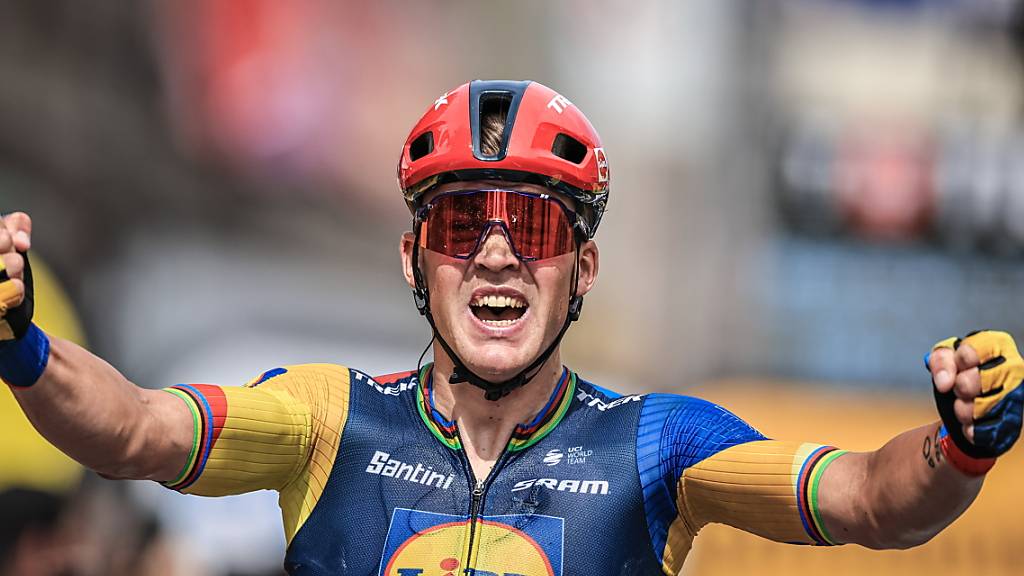 Mads Pedersen gewann im Juli in Limoges eine Etappe der Tour de France, nun triumphierte der Däne auch bei den Cyclassics in Hamburg