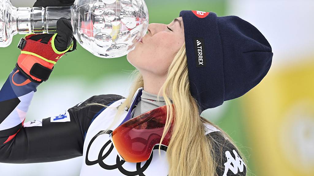 Mikaela Shiffrins perfekter Saisonabschluss: Sieg und Slalom-Kugel