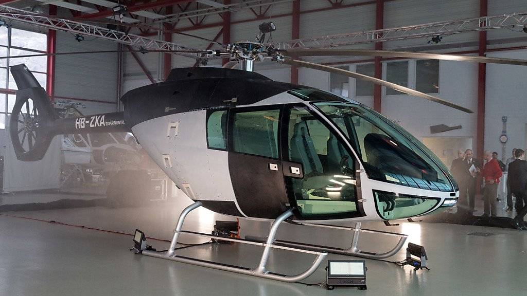 Mit zusätzlichem Kapital und neuer Technik die Konkurrenz herausfordern: Das Ingenieur- und Konstruktionsunternehmen Marenco Swisshelicopter sucht weitere Geldgeber. (Archivbild des Prototyps)