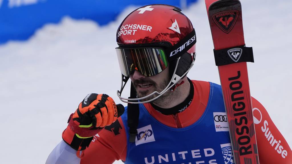 Loïc Meillard feiert in Aspen seinen ersten Weltcup-Sieg im Slalom