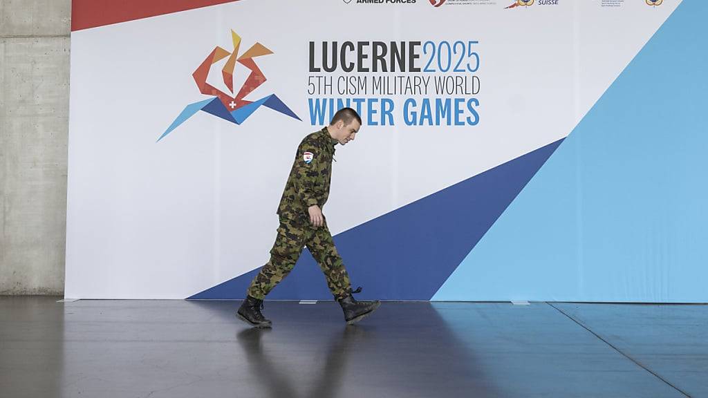 In Luzern laufen die letzten Vorbereitungen für den militärischen Sportgrossanlass.