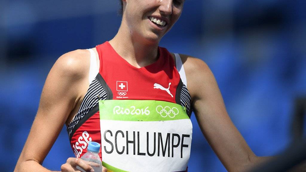 Fabienne Schlumpf - im Bild an den Olympischen Spielen in Rio - siegte für die Schweiz an den Team-EM gleich in zwei Disziplinen: 3000 m Steeple und 5000 m