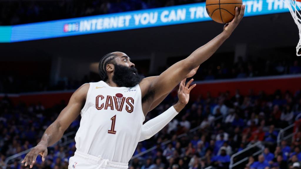 James Harden mit markantem Bart