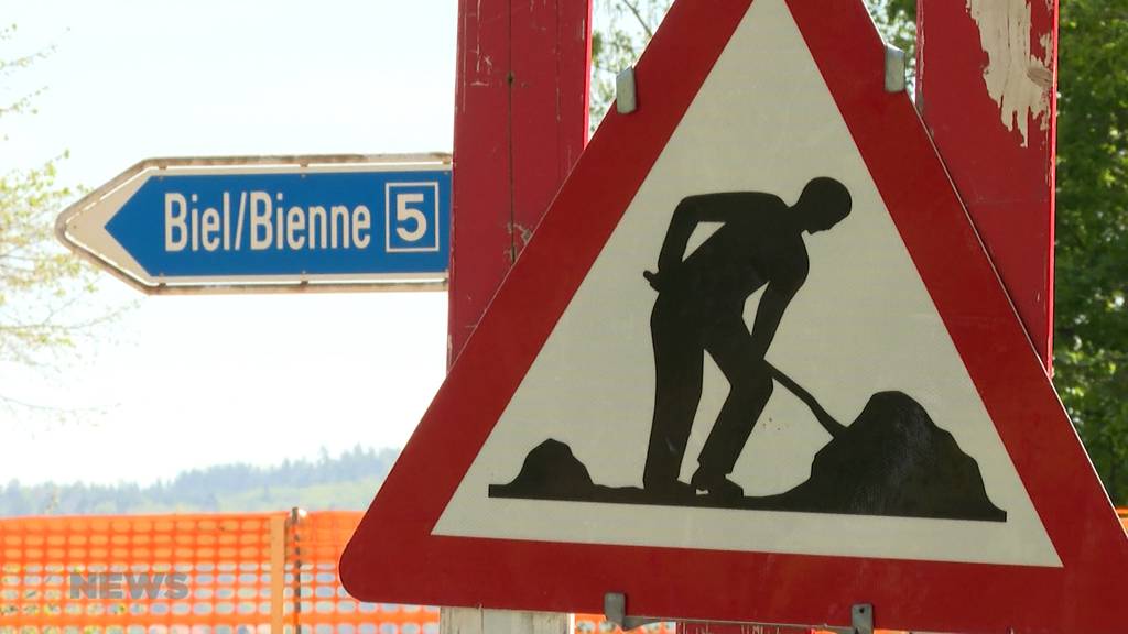 Widerstand am Bielerseeufer: Anwohner bemängeln gefährliche Verkehrsführung bei Baustelle