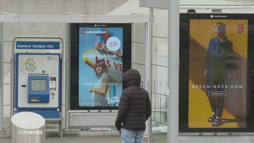 Zürcher Gemeinderat möchten Werbescreens verbieten