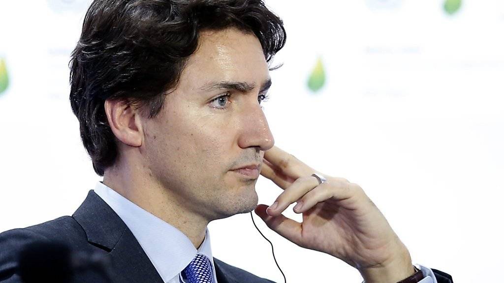 Kanadas neuer Premierminister Trudeau hat sich für schärfere Waffengesetze und die Legalisierung von Marihuana ausgesprochen. (Archiv)