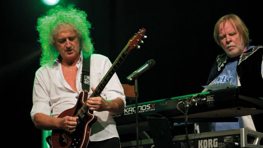 Queen-Gitarrist Brian May und Yes-Star Rick Wakeman gehören zu den Stargästen am Starmus-Festival.