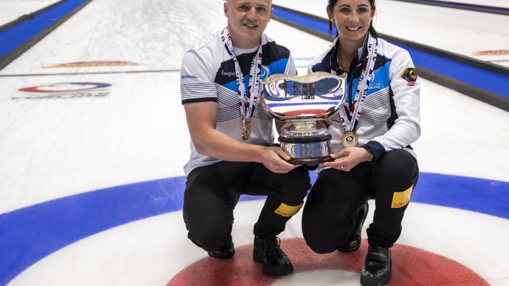 Weltmeister 2022 in Genf: Nun wollen es Eve Muirhead und Bobby Lammie noch einmal gemeinsam wissen