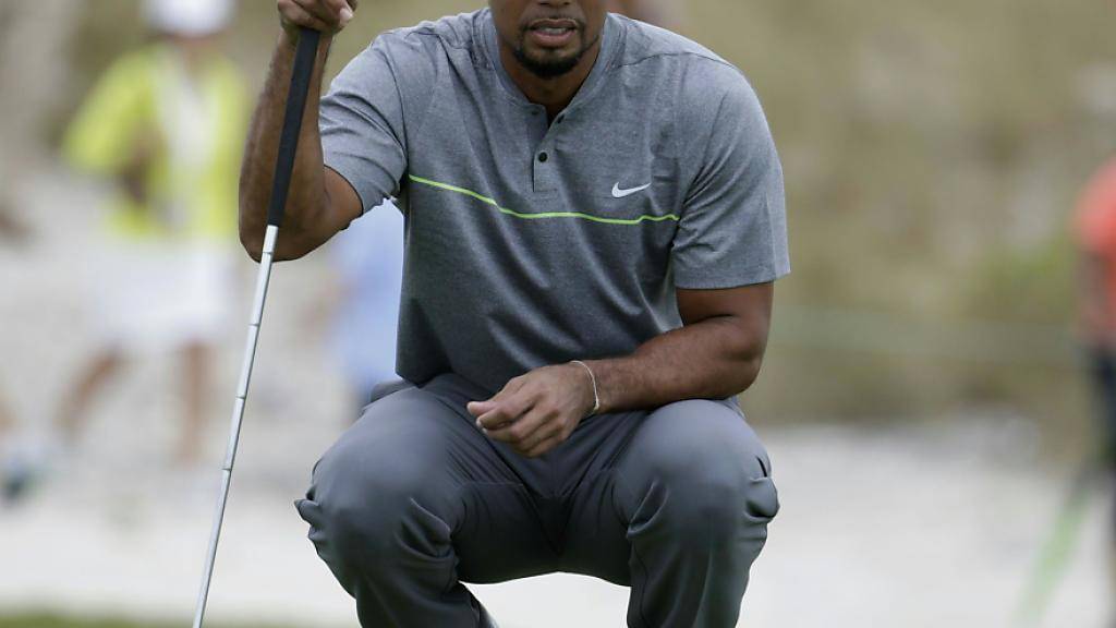 Tiger Woods sucht wieder seinen Weg auf den Greens